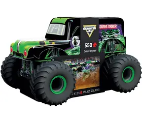EUROGRAPHICS Puzzle Monster Jam Grave Digger in einer Blechdose