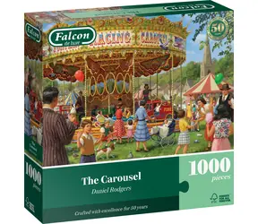 FALCON Puzzle-Karussell / 1000 Teile / 68 x 49 cm