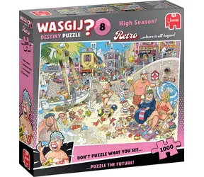 Jumbo-Puzzle WASGIJ Retro Destiny 8: High Season! / 1000 Teile / ab 12 Jahren