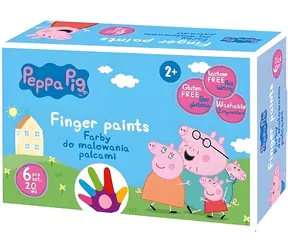 Astra Fingerfarben Peppa Pig / Fingerfarben / 6 Farben / 20 ml