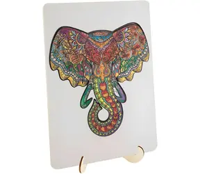 MOXY Outline Puzzle Elefant / 132 Teile