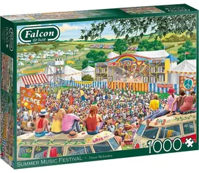 FALCON Puzzle Sommer-Musikfestival / 1000 Teile / ab 12 Jahren