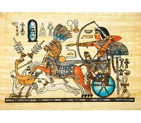 GRAPHICS Puzzle Ägyptischer Papyrus / 1000 Teile / 69 × 47,8 cm