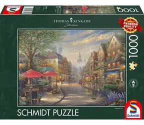 Schmidt Puzzle Café in München / 1000 Teile / 69,3 × 49,3 cm