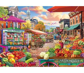 EUROGRAPHICS Puzzle Market / 1000 Teile / 68 x 48 cm