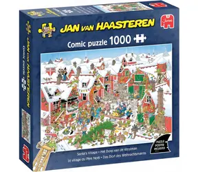 JUMBO-Puzzle JvH Weihnachtsmann-Dorf / 1000 Teile / ab 15 Jahren