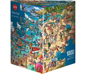 HEYE Puzzle Strand / 1000 Teile / 70 × 50 cm