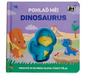 JIRI MODELS Streichel-Dinosaurier / 10 Seiten / Weiches Dinosaurier-Spielzeug zum Streicheln