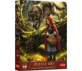 Trefl Puzzle Premium PLUS Verzauberte Märchen: Rotkäppchen / 500 Teile / 34 x 48 cm