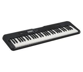 Casio CT-S300, schwarz/weiß / Tastatur / 61 Tasten / USB / 6x AA-Batterien & Netzteil