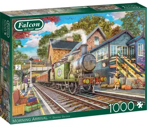 FALCON Puzzle Morgenankunft / 1000 Teile / ab 12 Jahren