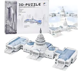 JOKOMISIADA 3D-Puzzle Capitol / 132 Teile