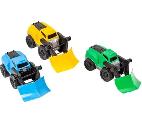 TECHNOK Traktor mit Pflug / Traktor / 28 cm / freilaufend