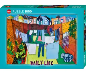 HEYE Puzzle Alltag: Im Garten / 1000 Teile / 70 x 50 cm