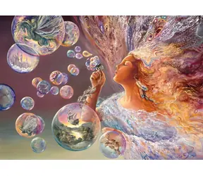 GRAPHICS Puzzle Bubble Flower / 500 Teile / 47,8 x 34,2 cm