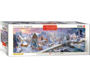 EUROGRAPHICS Panoramapuzzle Urlaub an der Küste / 1000 Teile / 99 x 33 cm