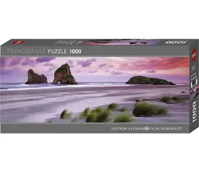 HEYE Panorama-Puzzle Wharariki Strand / 1000 Teile / 95 × 33 cm