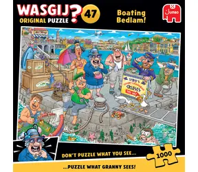 JUMBO-Puzzle WASGIJ Original 47: Schiffschaos! / 1000 Teile / ab 12 Jahren