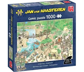 JUMBO-Puzzle JvH Reise in den Dschungel / 1000 Teile / ab 15 Jahren