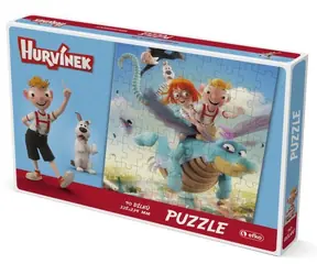EFKO Puzzle Hurvínek und das Magische Museum: Lasst uns fliegen / 90 Teile / 23,4 x 33,5 cm