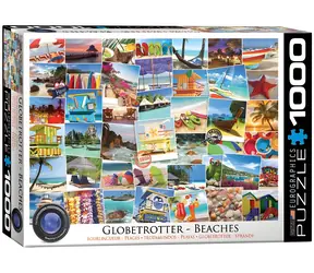 EUROGRAPHICS Puzzle Globetrotter - Strände / 1000 Teile / 67,63 × 48,89 cm