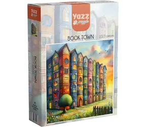 YAZZ Puzzle Booktown / 1023 Teile / 60 x 60 cm
