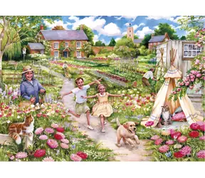 GIBSONS Puzzle Kindheitserinnerungen / 500 Teile / 48 x 34 cm