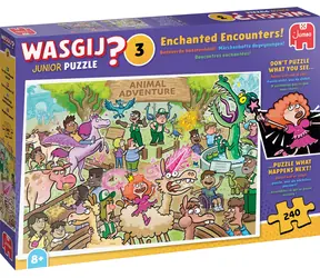 Jumbo-Puzzle WASGIJ Junior 3: Magische Begegnungen! / 240 Teile / ab 8 Jahren