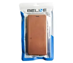 Beline Book Magnetische Hülle in Roségold / Buchform / XIAOMI Redmi 9A / Magnetverschluss