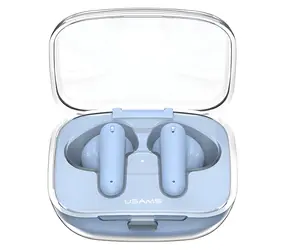 USAMS US-BE16 TWS blau / Kabellose In-Ear-Kopfhörer / Bluetooth 5.3 / AAC / 6 Stunden Akkulaufzeit