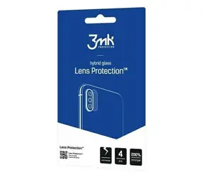 3MK Linsenschutz für Huawei Mate 60 Pro / Kameraglas / Hybrid / 4 Stück / 7H / 0,16 mm