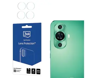 3MK Objektivschutzglas für die Kamera des Huawei Nova 12 Lite / Schutzglas / Hybrid / 4 Stück