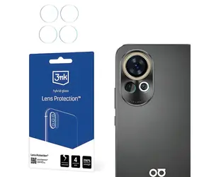 3MK Objektivschutzglas für die Kamera des Huawei Nova 12 Pro/12 Ultra / Schutzglas / Hybrid / 4 Stück
