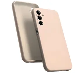 Mercury Silikonhülle in Sandrosa / Samsung Galaxy A25 5G (A256) / Silikon / kabelloses Laden