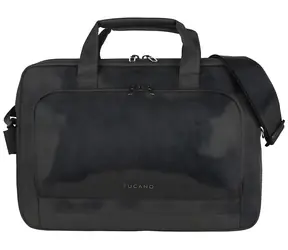 Tucano Star schwarz / Laptoptasche / 13" und 14" / MacBook Pro 14" / Recyceltes PET