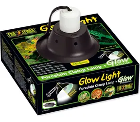 Exo Terra Glow Light M / Reflektor / bis zu 150 W / Durchmesser 21 cm / Porzellanfassung