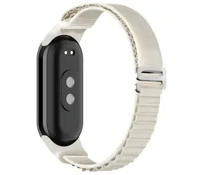 Beline Alpine Beige / Armband für XIAOMI Mi Band 10/9/8 / Nylon