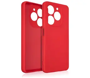 Beline Silikonhülle für Infinix SMART 8 rot / Schutzhülle / Silikon