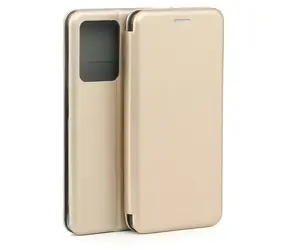 Beline Magnetische Buchhülle für POCO X5 Pro Gold / Buchhülle / Magnetverschluss / Kunstleder