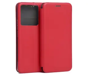Beline Book Magnetic für POCO X6 rot / Buchhülle / Magnetverschluss / Kunstleder