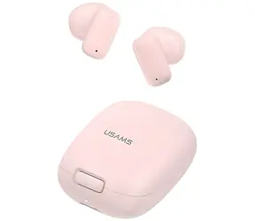 USAMS ID25 pink / Kabellose In-Ear-Kopfhörer / Bluetooth 5.3 / 30 mAh + 230 mAh