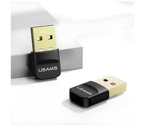 USAMS ZB321 schwarz / Bluetooth-Adapter / USB-A / Bluetooth 5.1