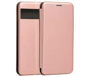 Beline Magnetische Hülle für Google Pixel 7 Pro, Roségold / Hülle / Klapphülle / magnetisch / Brieftaschen- und Ständerfunktion