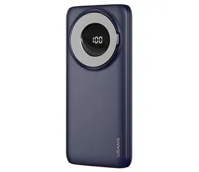 USAMS PB62 blau / Powerbank / 10000 mAh / MagSafe / PD 20W + QC3.0