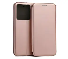Beline Book Magnethülle für Xiaomi Redmi Note 13 Pro 5G, Roségold / Hülle / Klapphülle / Magnetverschluss