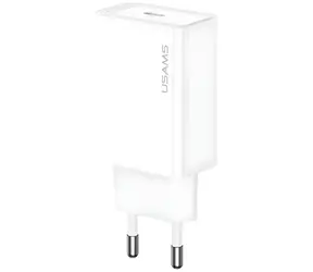 USAMS T69 20W USB-C weiß / Ladegerät / Quick Charge 3.0 / 1x USB-C