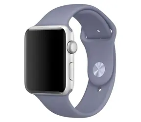 Mercury Silikonarmband für Apple Watch 38/40/41 mm, Lavendel / Armband / Silikon