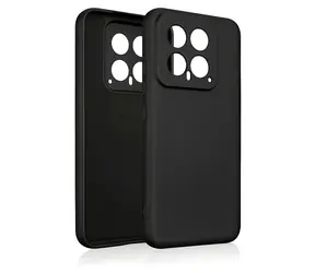 Beline Silikonhülle für XIAOMI 14, schwarz / Rückseite / Silikon