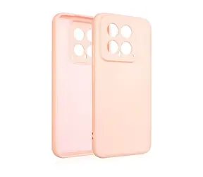 Beline Silikonhülle für XIAOMI 14, Roségold / Rückseite / Silikon