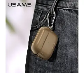 USAMS BH570 schwarz / Hülle für AirPods Pro / TPU / Fallschutz